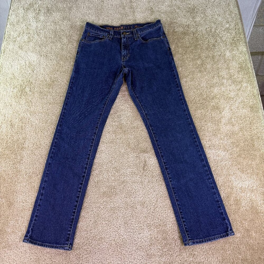 Urban Pipeline Mens Max Flex Regular Straight Jeans 30x32 Dark Blue F053